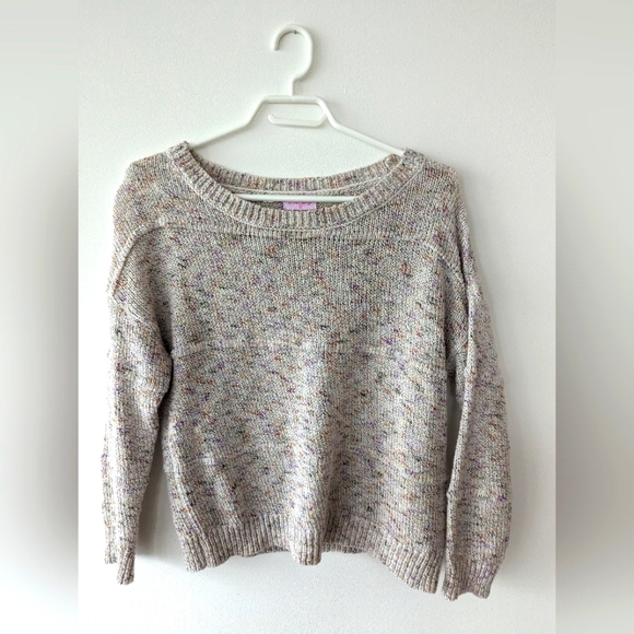 Crew neck knit sweater - Picture 1 of 3